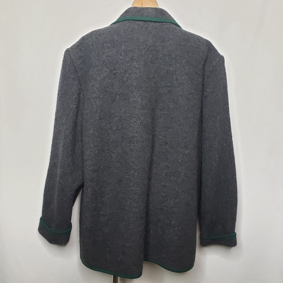 Vintage Wool Embroidered Elegance Jacket - Picture 3 of 10